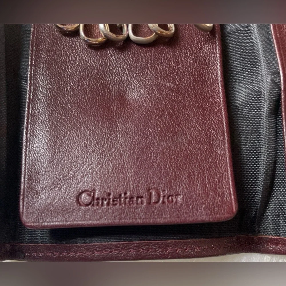 Authentic vintage Christian Dior Key Holder. In Preowned good condition.